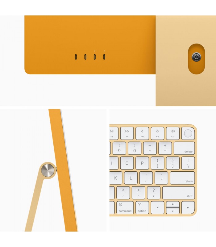 آی‌مک ۲۴ اینچ M1 8-8Core/512GB/8GB مدل Z12S000N9 - رنگ زرد