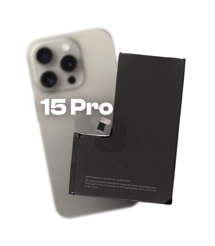 باتری آیفون ۱۵ پرو-iPhone 15 Pro Replacement Battery-مشابه اصلی - همراه با تعویض