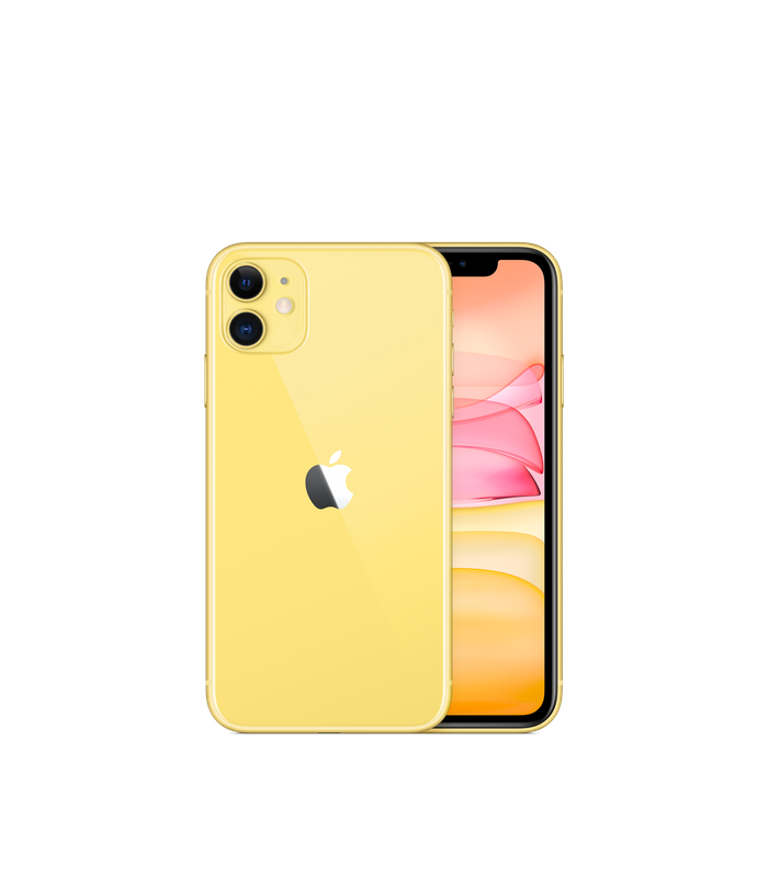 گوشی موبایل اپل مدل iPhone 11 ظرفیت 128 گیگابایت زرد دو سیم کارت