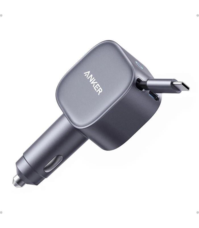 شارژر فندکی انکر مدل Anker Nano 75w A2738 - رنگ مشکی