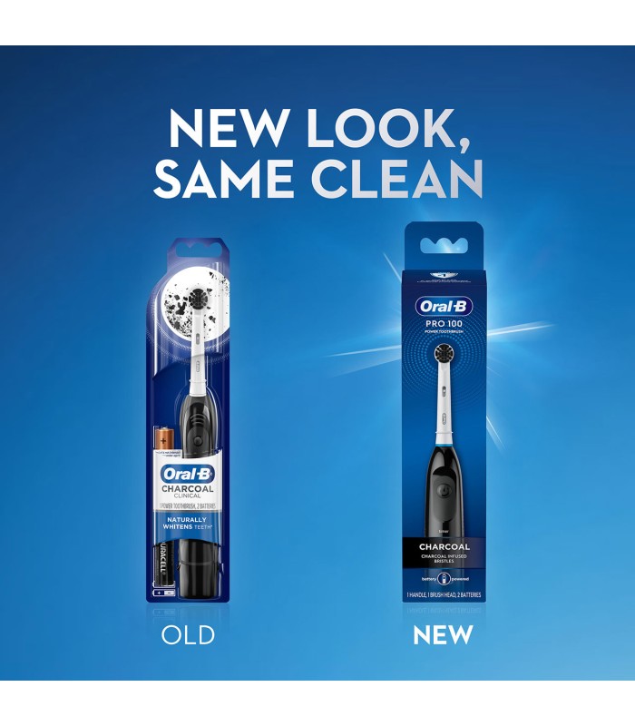 مسواک برقی اورال بی مدل Oral-B Pro 100 Charcoal