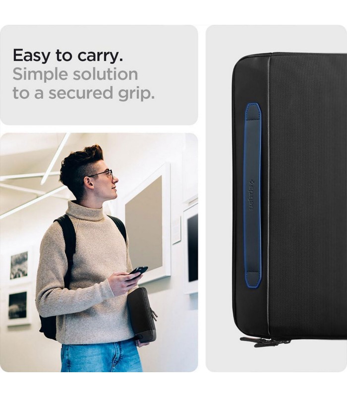 کیف لپ‌تاپ ۱۵و۱۶ اینچی اسپیگن مدل Spigen KD100 Laptop Sleeve - مشکی