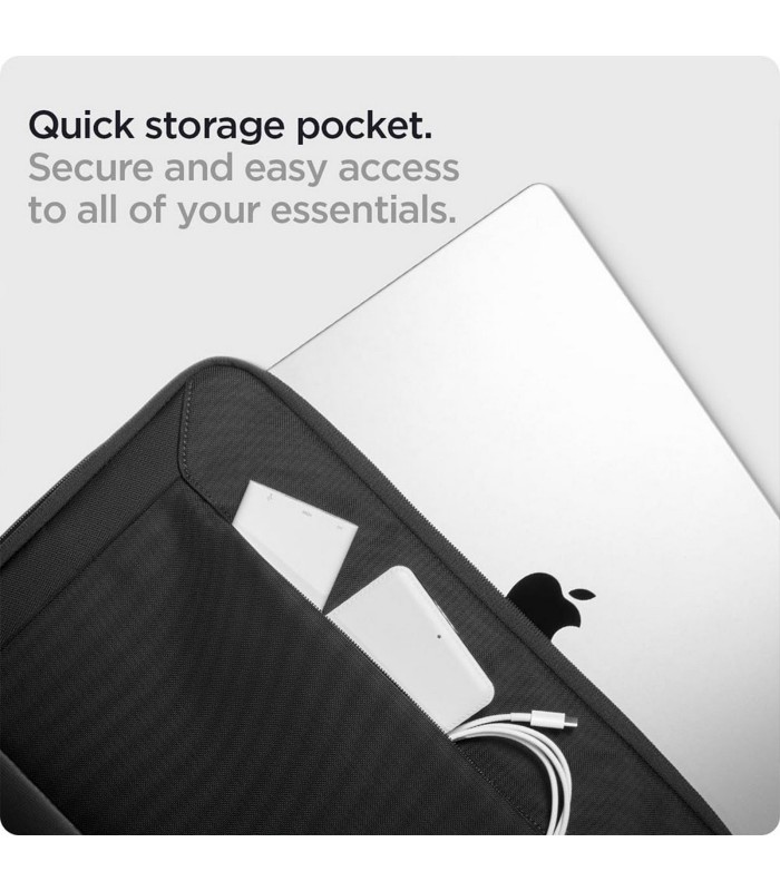 کیف لپ‌تاپ ۱۵و۱۶ اینچی اسپیگن مدل Spigen KD100 Laptop Sleeve - مشکی