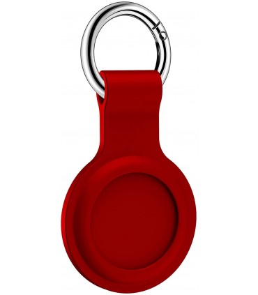 جاسوئیچی سیلیکونی اپل مدل AirTag Silicone Loop رنگ قرمز - مشابه اصلی