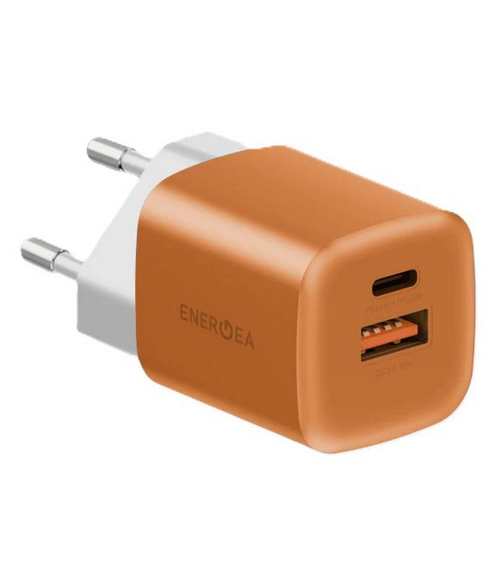 آداپتور انرژیا مدل Energea GAN35 - توان ۳۵ وات - رنگ نارنجی همراه با گارانتی شرکتی