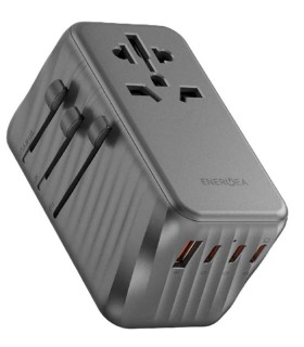 آداپتور مسافرتی انرژیا مدل Energea TravelWorld Adaptor GAN120 - توان ۱۲۰ وات همراه با گارانتی شرکتی
