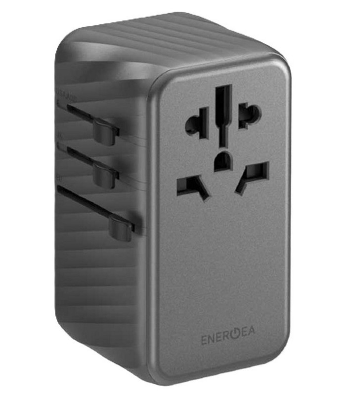 آداپتور مسافرتی انرژیا مدل Energea TravelWorld Adaptor GAN120 - توان ۱۲۰ وات همراه با گارانتی شرکتی