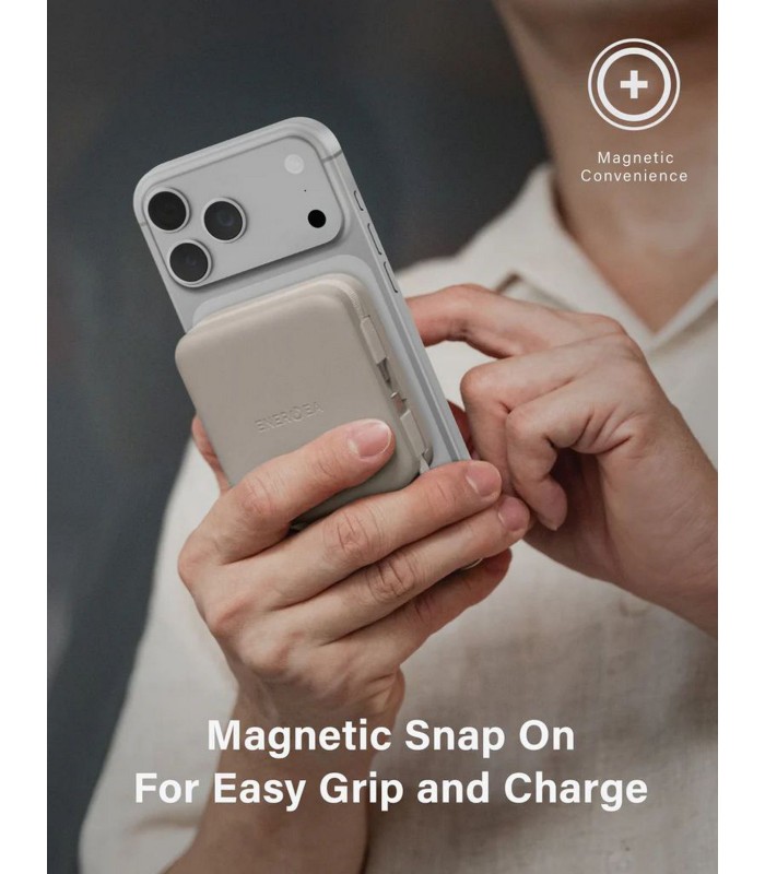 پاوربانک ۱۰۰۰۰ انرژیا مدل Energea MagPac Mini Plus همراه با گارانتی شرکتی - رنگ صورتی