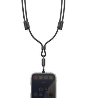بند و کابل شارژ کراس‌بادی انرژیا مدل Energea Lasso Crossbody Strap همراه با گارانتی شرکتی - رنگ مشکی