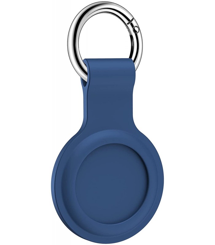 جاسوئیچی سیلیکونی اپل مدل AirTag Silicone Loop رنگ سرمه ای - مشابه اصلی