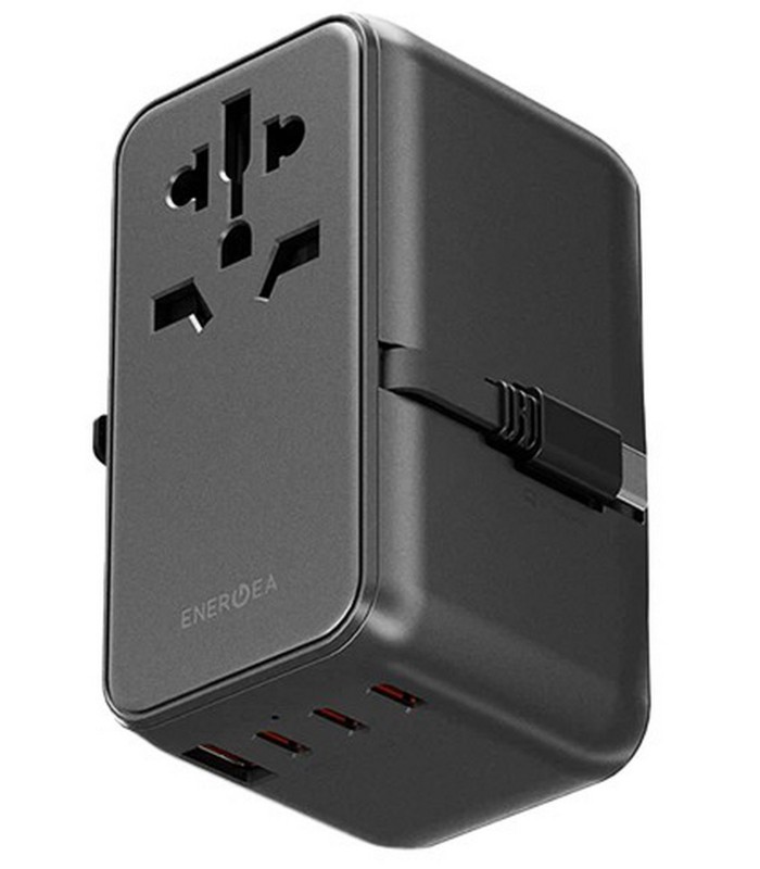 آداپتور مسافرتی انرژیا مدل Energea TravelWorld Adaptor GAN85 - توان ۸۵ وات همراه با گارانتی شرکتی