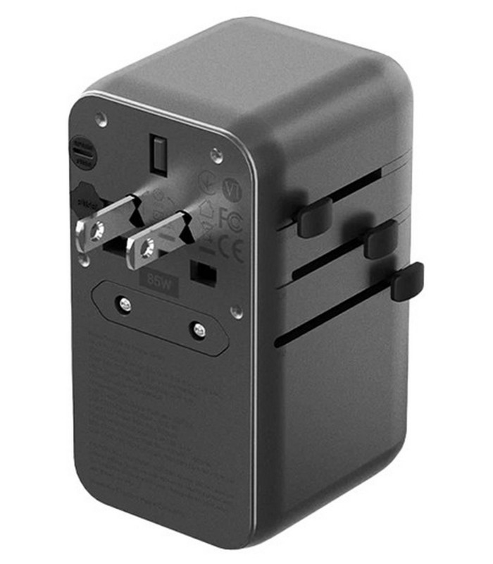 آداپتور مسافرتی انرژیا مدل Energea TravelWorld Adaptor GAN85 - توان ۸۵ وات همراه با گارانتی شرکتی
