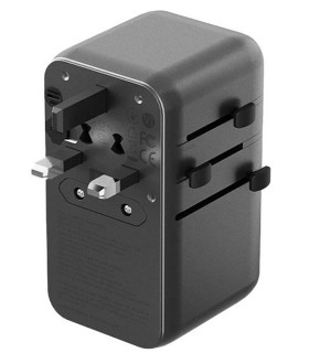 آداپتور مسافرتی انرژیا مدل Energea TravelWorld Adaptor GAN85 - توان ۸۵ وات همراه با گارانتی شرکتی