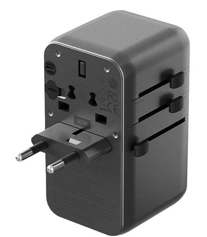 آداپتور مسافرتی انرژیا مدل Energea TravelWorld Adaptor GAN85 - توان ۸۵ وات همراه با گارانتی شرکتی