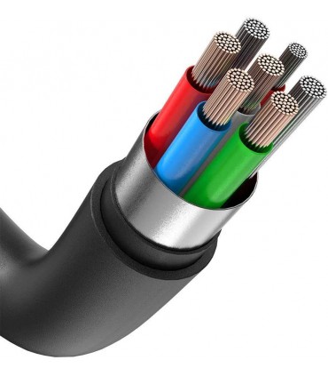 کابل شارژ ۹۰ سانتی متری انکر مدل   Anker Power Line Select Usb-C To Lightning A8612H11 رنگ مشکی