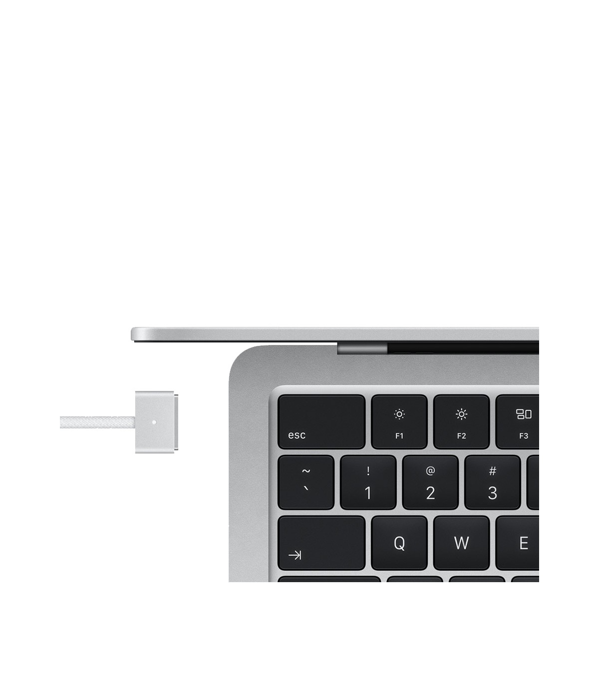 مک بوک ایر ۱۳ اینچی اپل با چیپ M5 10-8Core/512 GB/16 GB - مدل MDH74 - رنگ نقره‌ای