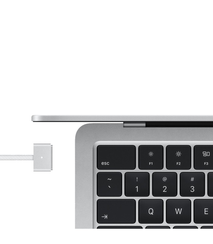 مک بوک ایر ۱۵ اینچی اپل با چیپ M5 10-10Core/1TB/16 GB - مدل MDVA4 - رنگ نقره‌ای