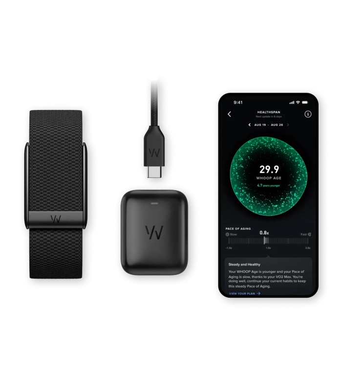 مچ بند هوشمند هوپ مدل WHOOP PEAK 5.0 با اشتراک ۱۲ ماهه - رنگ مشکی