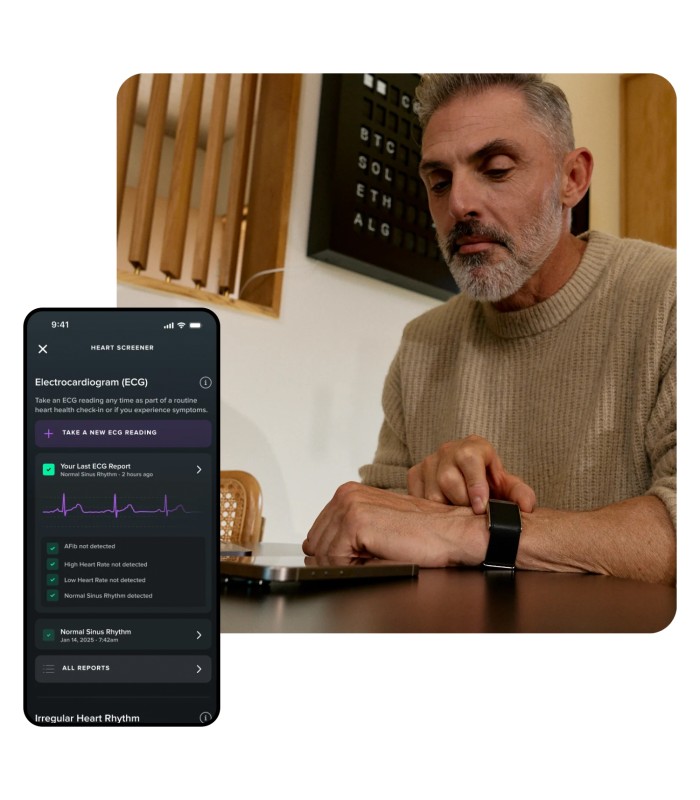 مچ بند هوشمند هوپ مدل WHOOP LIFE MG با اشتراک ۱۲ ماهه - رنگ مشکی