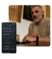 مچ بند هوشمند هوپ مدل WHOOP LIFE MG با اشتراک ۱۲ ماهه - رنگ مشکی