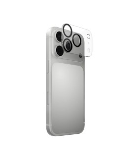 محافظ لنز دوربین جی‌سی‌پال مدل iClara Camera Lens Protector سازگار با آیفون ۱۷ پرو - رنگ شفاف