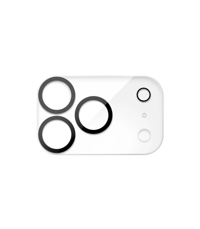 محافظ لنز دوربین جی‌سی‌پال مدل iClara Camera Lens Protector سازگار با آیفون ۱۷ پرومکس - رنگ شفاف