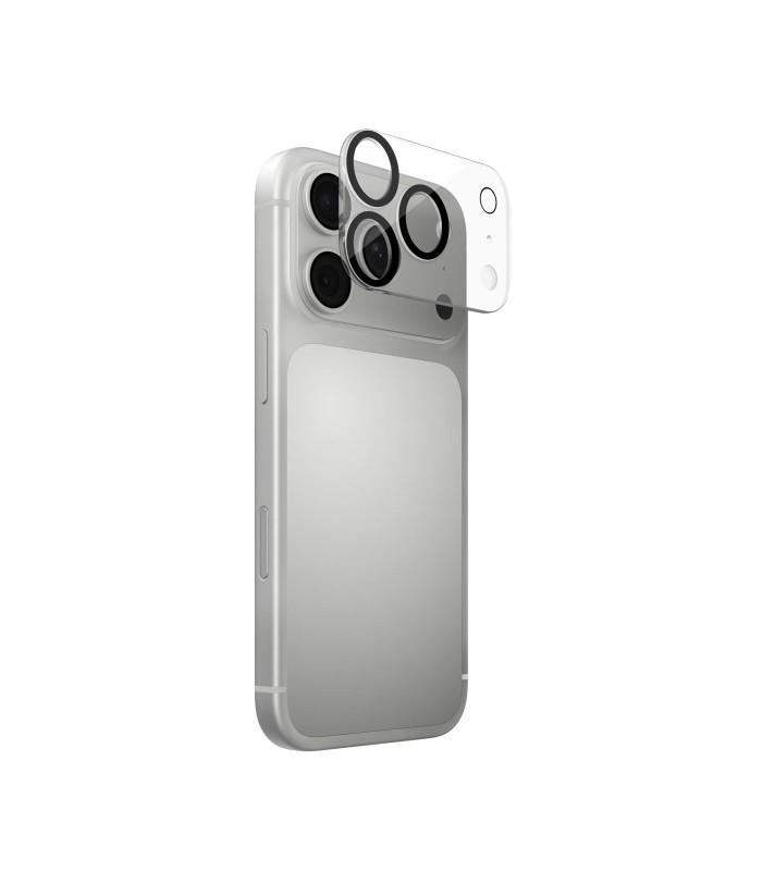محافظ لنز دوربین جی‌سی‌پال مدل iClara Camera Lens Protector سازگار با آیفون ۱۷ پرومکس - رنگ شفاف