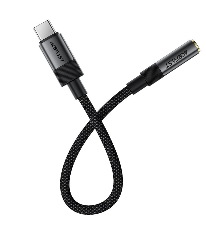 تبدیل جک ۳.۵ میلیمتری به USB-C ایس‌فست مدل ACEFAST ACEHi-Fi Audio Converter J12 - همراه با گارانتی شرکتی