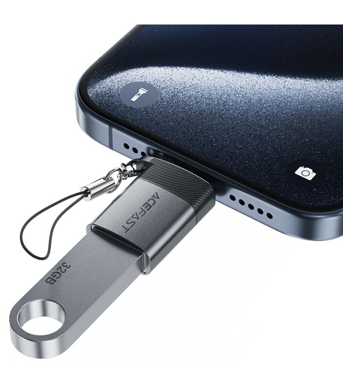 تبدیل USB-A به USB-C ایس‌فست مدل ACEFAST ACEWIRE Pro J7 - همراه با گارانتی شرکتی