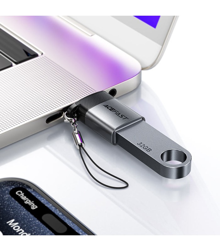 تبدیل USB-A به USB-C ایس‌فست مدل ACEFAST ACEWIRE Pro J7 - همراه با گارانتی شرکتی