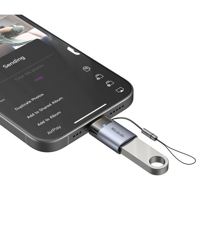تبدیل USB-A به Lightning مک دودو مدل MCDODO OT7390