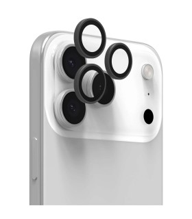 محافظ لنز دوربین زگ مدل ZAGG Premium Camera Lens Protector مناسب برای آیفون ۱۶ و ۱۷ Pro و ProMax | رنگ نقره‌ای