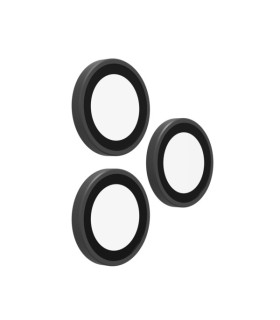 محافظ لنز دوربین زگ مدل ZAGG Premium Camera Lens Protector مناسب برای آیفون ۱۶ و ۱۷ Pro و ProMax | رنگ نقره‌ای