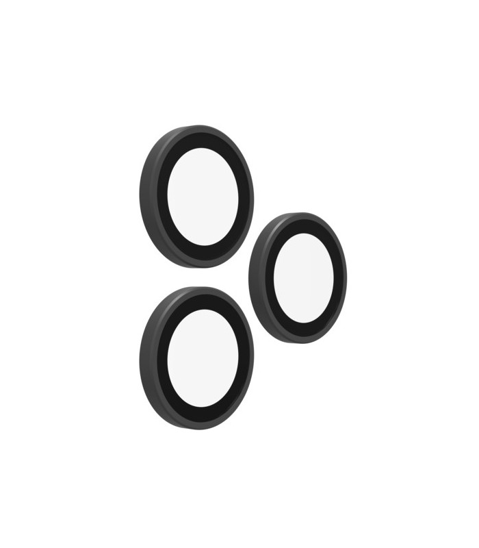 محافظ لنز دوربین زگ مدل ZAGG Premium Camera Lens Protector مناسب برای آیفون ۱۶ و ۱۷ Pro و ProMax | رنگ نقره‌ای