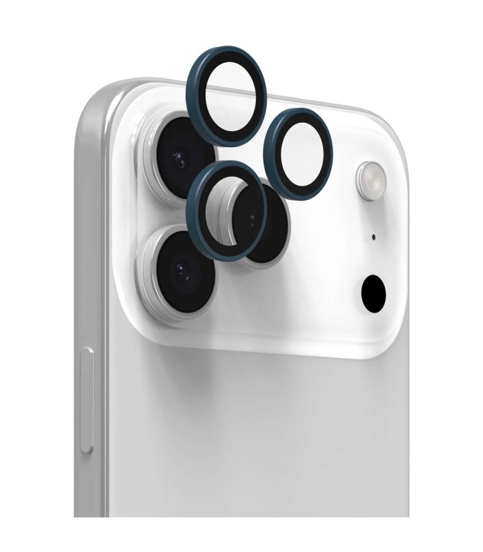محافظ لنز دوربین زگ مدل ZAGG Premium Camera Lens Protector مناسب برای آیفون ۱۶ و ۱۷ Pro و ProMax | رنگ آبی