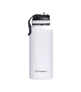 قمقمه وستینگ‌هاوس مدل Westinghouse Sports Bottle گنجایش ۱ لیتر - رنگ سفید