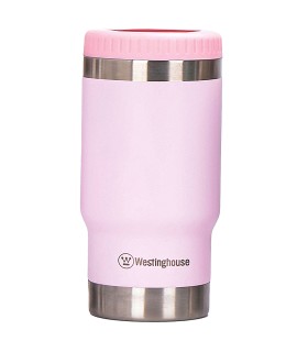 ماگ سفری وستینگ‌هاوس مدل Westinghouse Can cooler گنجایش ۰.۴۵ لیتر - رنگ صورتی