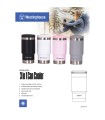 ماگ سفری وستینگ‌هاوس مدل Westinghouse Can cooler گنجایش ۰.۴۵ لیتر - رنگ صورتی