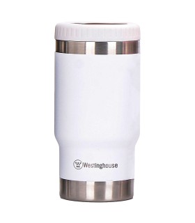 ماگ سفری وستینگ‌هاوس مدل Westinghouse Can cooler گنجایش ۰.۴۵ لیتر - رنگ سفید