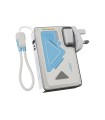 پاوربانک پریزدار ۱۰ هزار پاورولوژی مدل Powerology 10000mAh Wall Charger MagSafe Power Bank PPBCHA80 - رنگ سفید