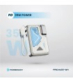 پاوربانک پریزدار ۱۰ هزار پاورولوژی مدل Powerology 10000mAh Wall Charger MagSafe Power Bank PPBCHA80 - رنگ سفید