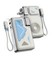 پاوربانک پریزدار ۲۰ هزار پاورولوژی مدل Powerology 20000mAh Wall Charger MagSafe Power Bank PPBMH104 - رنگ سفید