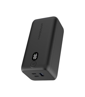 پاوربانک ۲۰ هزار پاورولوژی مدل Powerology 20000mAh 65W Onyx Power Bank PPBCHA19 - رنگ مشکی