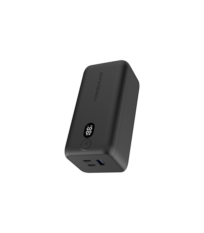 پاوربانک ۲۰ هزار پاورولوژی مدل Powerology 20000mAh 65W Onyx Power Bank PPBCHA19 - رنگ مشکی