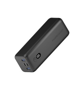 پاوربانک ۳۰ هزار پاورولوژی مدل Powerology Onyx 30000mAh Dual USB-C Power Bank PPBChA20 - رنگ مشکی