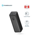 پاوربانک ۳۰ هزار پاورولوژی مدل Powerology Onyx 30000mAh Dual USB-C Power Bank PPBChA20 - رنگ مشکی