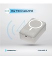 پاوربانک مگ سیف ۳۰ هزار میلی‌آمپر پاورولوژی مدل Powerology Power Bank PPBCH81-Ti - رنگ تیتانیوم
