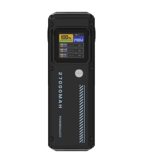 پاوربانک مگ‌سیف ۲۷ هزار پاورولوژی مدل Powerology 27000mAh Smart Display Power Bank PPBCHA83 - رنگ مشکی