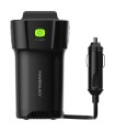 شارژر فندکی خودرو ۱۵۰ وات پاورولوژی مدل Powerology 150W Inverter AC Cup Holder P150INV - رنگ مشکی
