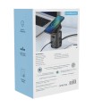 پایه شارژ وایرلس پاورولوژی مدل Powerology MagSafe Power Hub USB-C POWER DELIVERY AND USB-A QC 3.0 PWCUQC014 - رنگ مشکی
